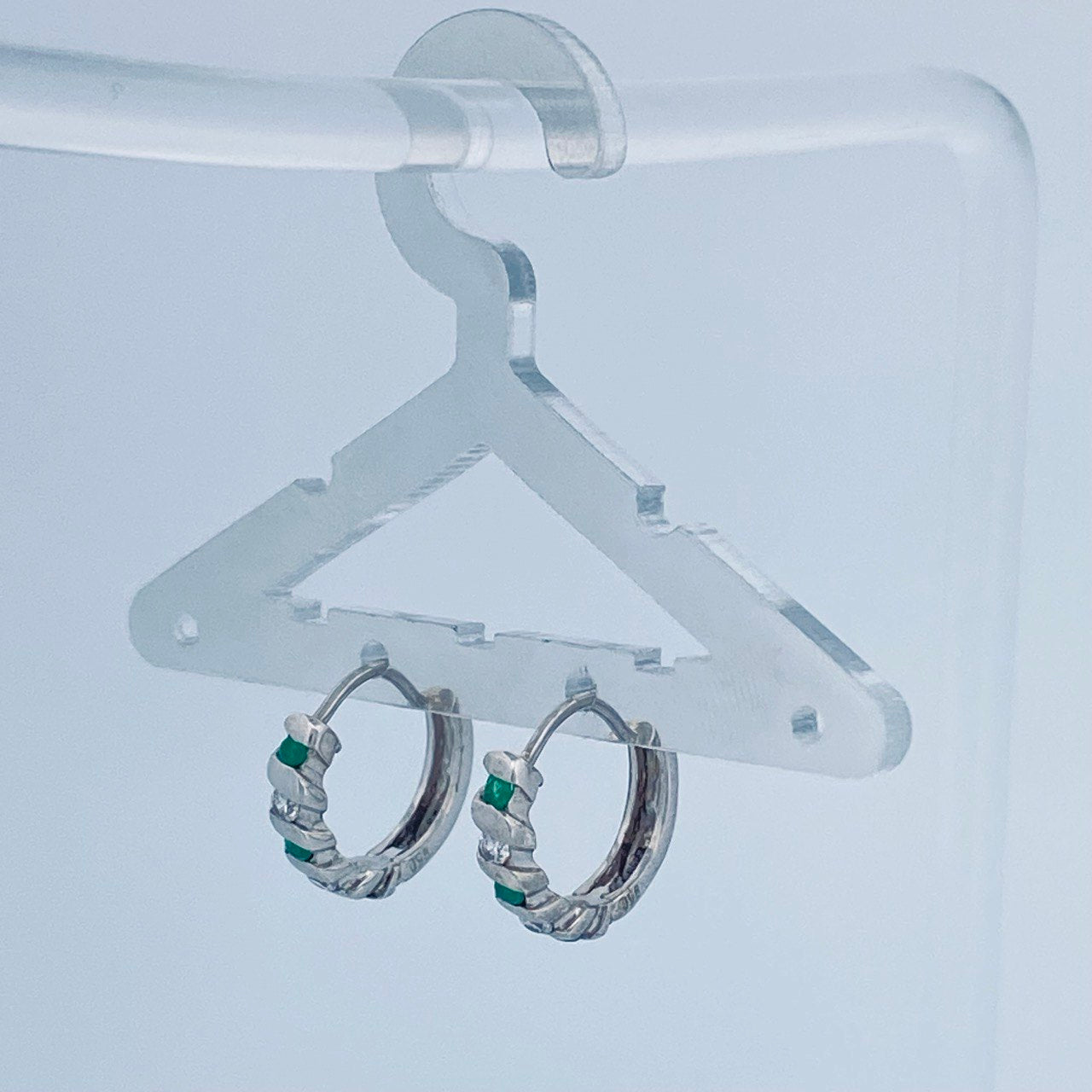 Hoop Earrings Circulo Vital 2.3gr / 1/2 in / 950 Silver +