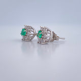 Stud Earrings Shine 1.6gr / 950 Sterling Silver +