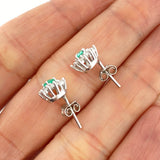 Stud Earrings Shine 1.6gr / 950 Sterling Silver +
