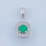 Aurora Real Pendant 0.8gr / 1/2 in / 950 Sterling Silver +