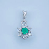 Pendant Glow 0.8gr / 3/4 in / 950 Sterling Silver +
