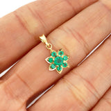 Pendant Flower Jewelry 1.05gr / 3/4 in / 18K Gold +