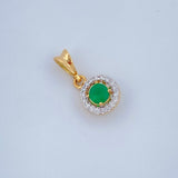 Pendant Jewel Saphira 0.75gr / 0.5in / 18K Gold +