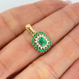 Pendant Modern Charm Jewelry 1.5gr / 3/4 in / 18K Gold +