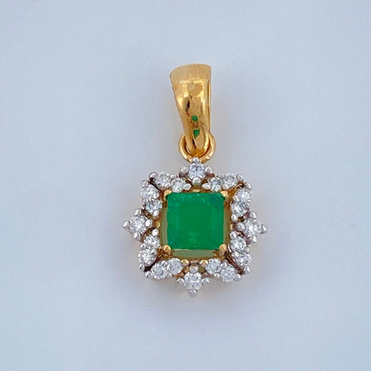 Pendant Jewel Radiance 1.4gr / 3/4 in / 18K Gold +