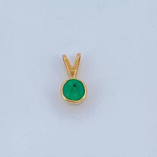Pendant Jewel Drop 0.35gr / 1/2 in / 18K Gold +