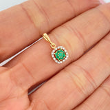 Pendant Imperial Jewel 0.85gr / 3/4 in / 18K Gold +