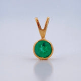 Pendant Jewel Drop 0.35gr / 1/2 in / 18K Gold +