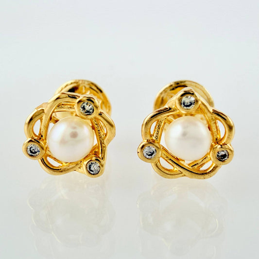 Topos Saturno 0.95gr / 7mm Oro Amarillo 18K ©