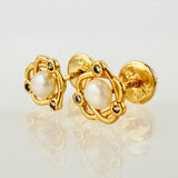 Topos Saturno 0.95gr / 7mm Oro Amarillo 18K ©