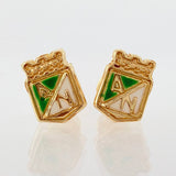 Topos Atletico Nacional 0.9gr / 9mm Oro Amarillo 18K