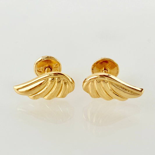Topos Alas 0.75gr / 10mm Oro Amarillo 18K