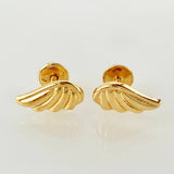 Topos Alas 0.8gr / 10mm Oro Amarillo 18K