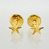 Topos Estrella 0.4gr / 4mm Oro Amarillo 18K *