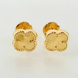 Topos Trebol Dorado 0.55gr / 7mm Oro Amarillo 18K ©