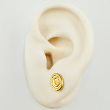 Topos Letra C 0.8gr / 9mm Oro Amarillo 18K *