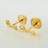 Topos Love 0.55gr / 7mm Oro Amarillo 18K