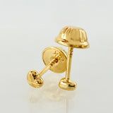 Topos Corazón 0.4gr / 3mm Oro Amarillo 18K