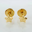 Topos Estrella 0.4gr / 4mm Oro Amarillo 18K