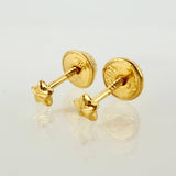 Topos Estrella 0.4gr / 3mm Oro Amarillo 18K