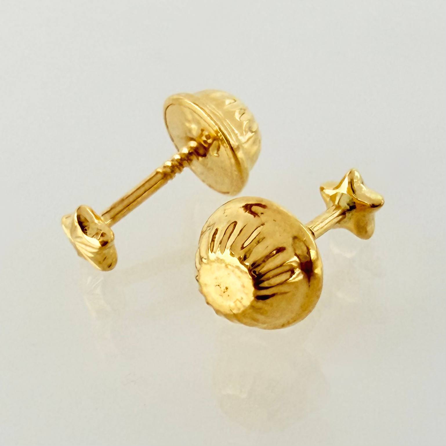 Topos Estrella 0.4gr / 3mm Oro Amarillo 18K