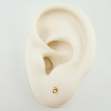 Topos Estrellas 0.4gr / 3mm Oro Amarillo 18K ©