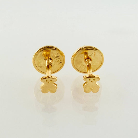Topos Oso Ts 0.45gr / 3mm Oro Amarillo 18K ©