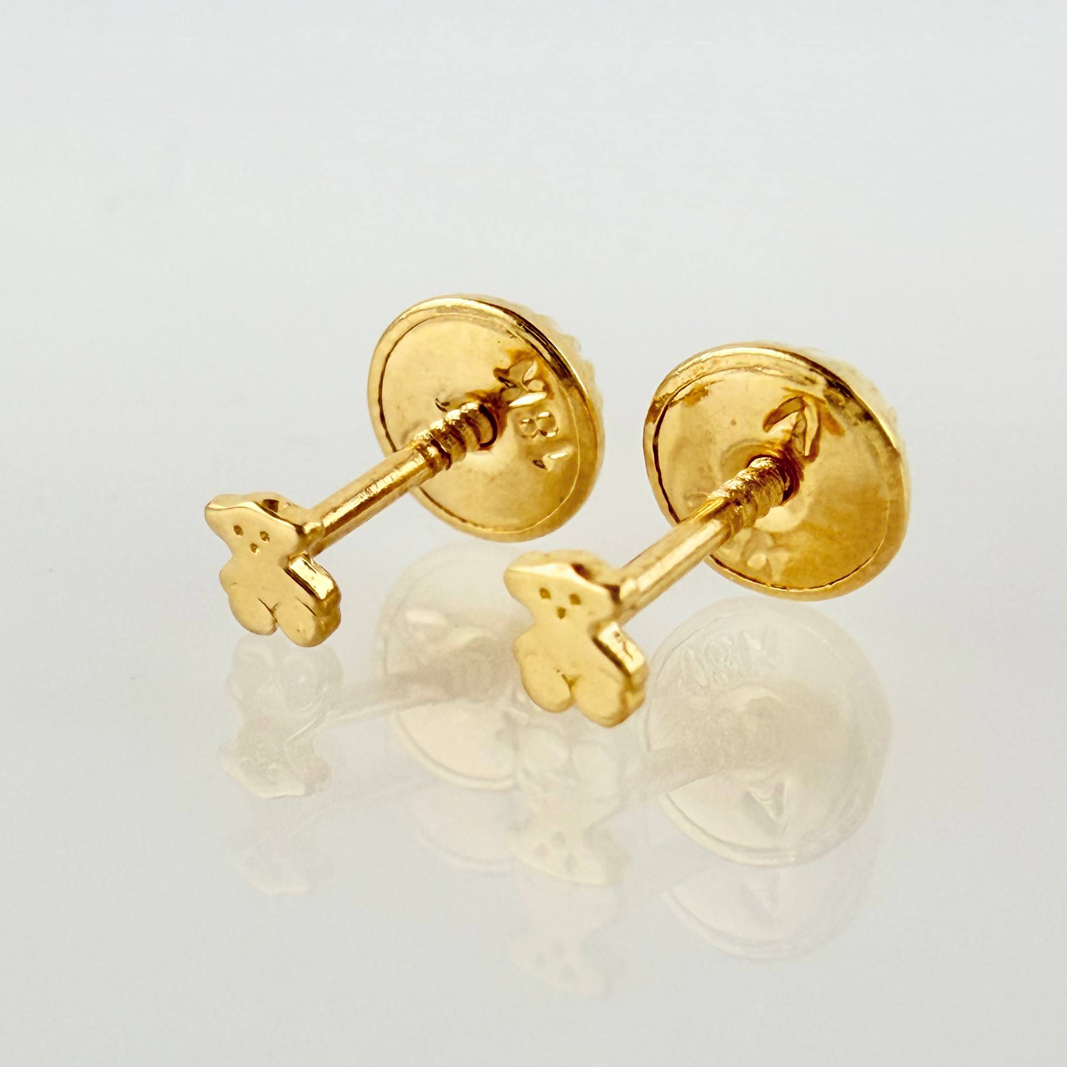 Topos Oso Ts 0.45gr / 3mm Oro Amarillo 18K ©