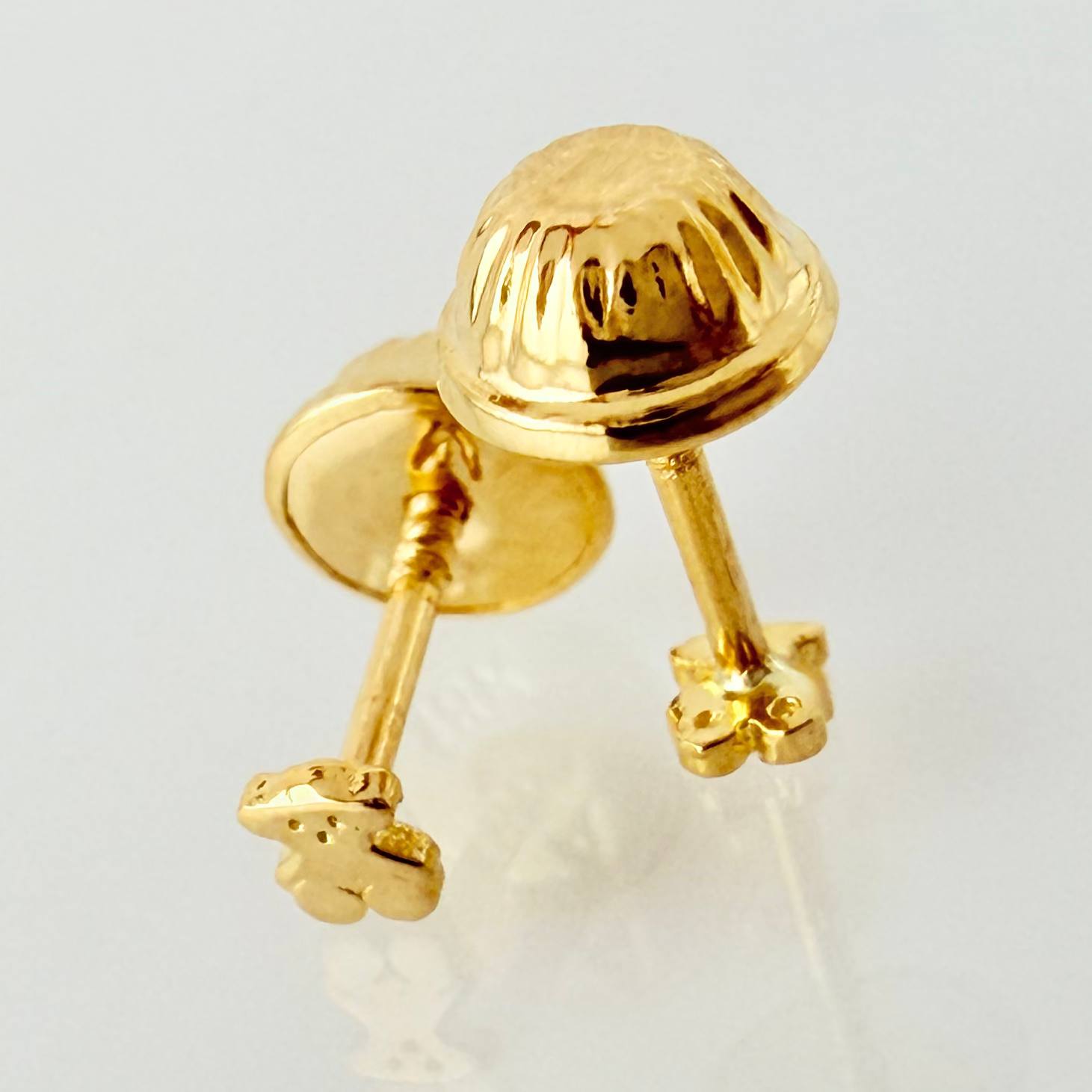 Topos Oso Ts 0.45 g / in / 3.3 mm Oro Amarillo 18K