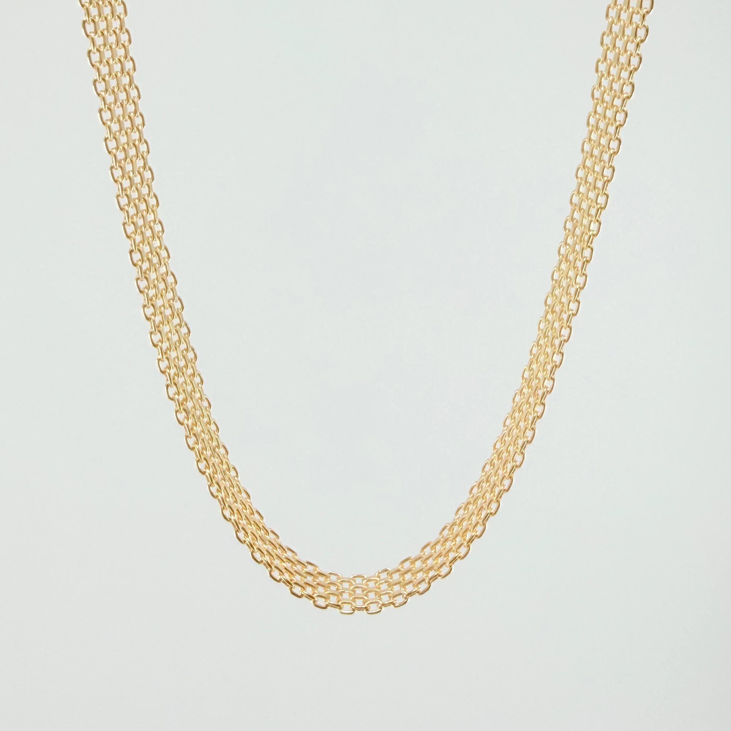 Cadena China 37.1gr / 23 1/2 in / 9.4mm Oro Amarillo +1 18K *