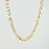 Cadena China 37.1gr / 23 1/2 in / 9.4mm Oro Amarillo +1 18K *