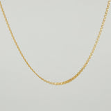 Bismark Chain 3.2gr / 23 1/2 in / 1.5mm Yellow Gold +1 18K ©