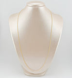 Cadena China 4.1gr / 23 1/2 in / 1.6mm Oro Amarillo +1 18K *