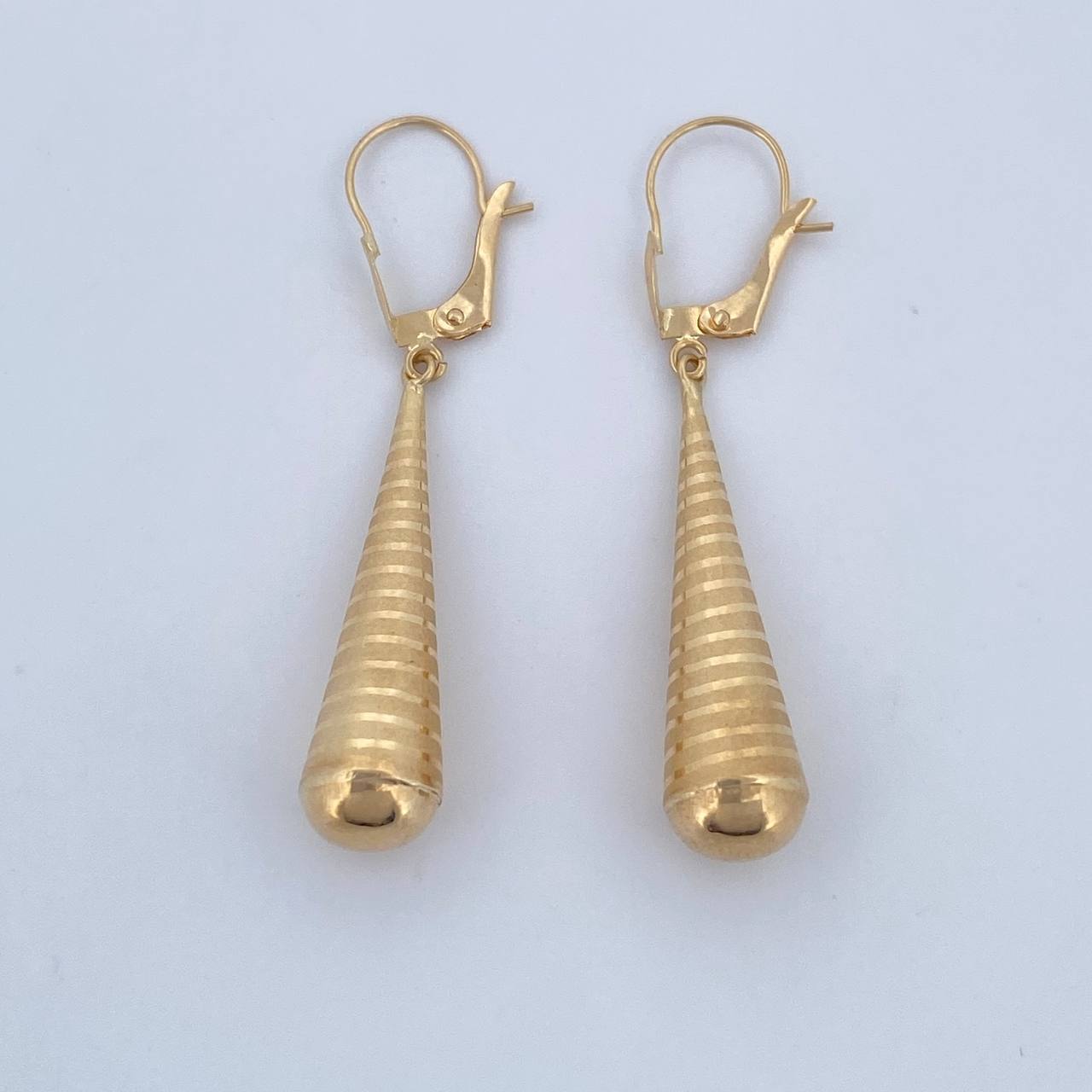 Hoop Earrings 1.05gr / 4cm / 18K Gold &