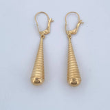 Hoop Earrings 1.05gr / 4cm / 18K Gold &