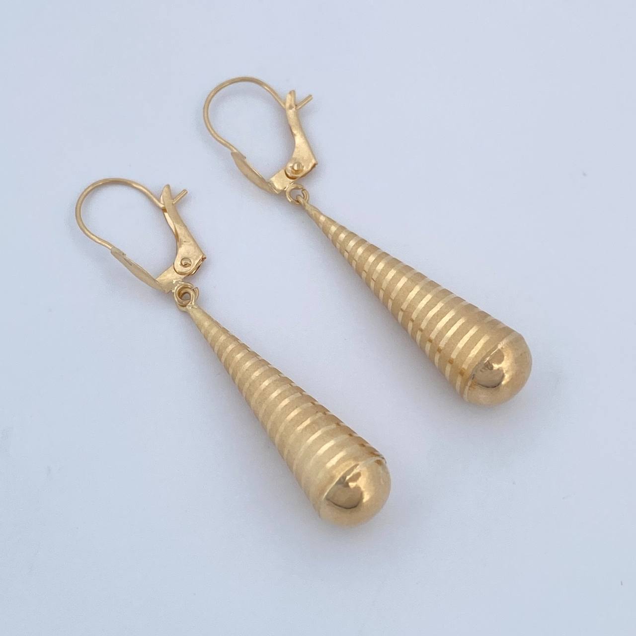 Hoop Earrings 1.05gr / 4cm / 18K Gold &