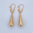 Hoop Earrings 0.85gr / 3.5cm (1.4in) / 18K Gold &