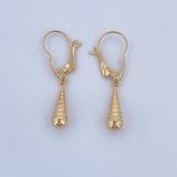 Hoop Earrings 0.6gr / 2.7cm (1.1in) / 18K Gold &