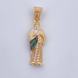 Pendant Saint Jude Thaddeus 2gr / 3cm / 18K Gold &