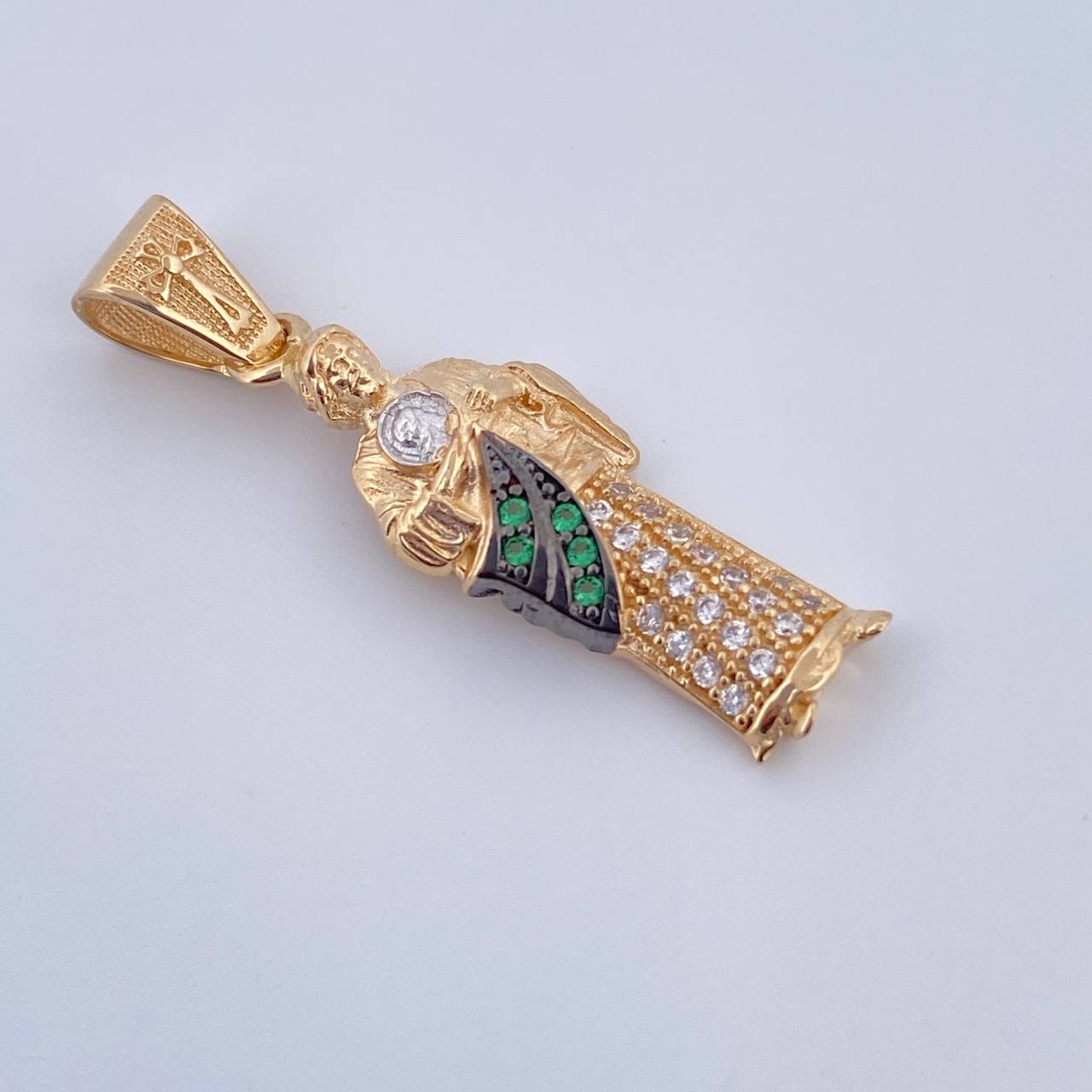Pendant Saint Jude Thaddeus 2gr / 3cm / 18K Gold &