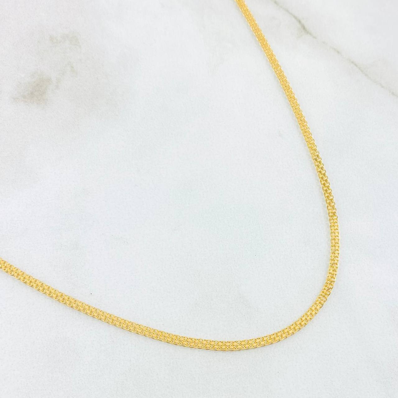Bismark Chain 3.15gr / 23 1/2 in / 18K Gold +1