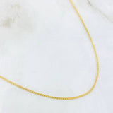 Cadena China 2.4gr / 23 1/2 in / 1.2mm Oro Amarillo +1 18K *