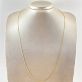 Cadena China 2.4gr / 23 1/2 in / 1.2mm Oro Amarillo +1 18K *