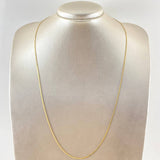 Cadena China 2.4gr / 23 1/2 in / Oro Amarillo +1 18K