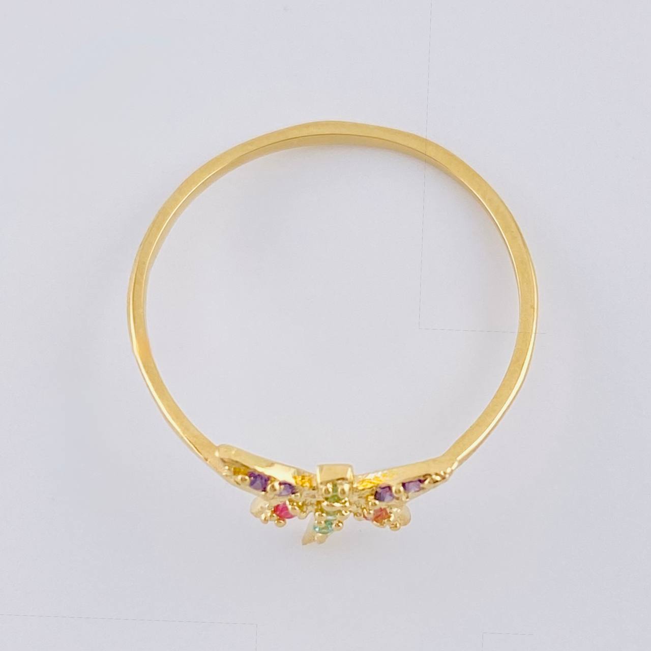 Dragonfly Ring 1.1 g / T8 1/4 Yellow Gold 18K
