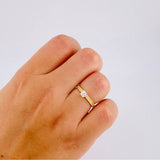 Anillo Solitario 1.8 g / T6 3/4 Oro Amarillo 18K