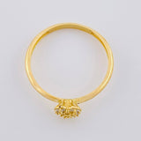 Dense Heart Ring 1.6 g / T7 1/4 Yellow Gold 18K