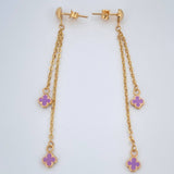 Stud Earrings 2.1gr / 2.0in / 18K Gold +0$