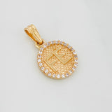 Dije Fe 1.45 g / 3/4 in Oro Amarillo 18K