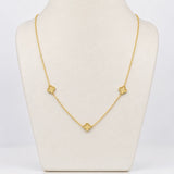 Cadena Aro Seguido Trebol 5.9g / 20 in / 1mm Oro Amarillo 18K